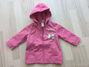 Regenjacke - ungefüttert - Mädchen - Größe 80 - sehr guter Zustand