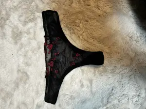 Sexy getragene Unterwäsche (durchsichtig) 