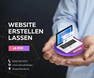 Webseite erstellen lassen - Modern & günstig - deutschlandweit!