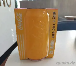 Coca-Cola Glas 2025 McDonald's "20 Jahre Coca-Cola Limited Edition" NEU&OVP 