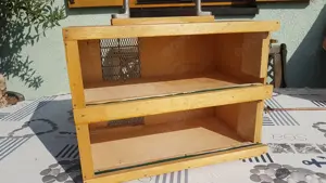 Transportkiste für Vögel mit 2 Fächern