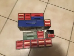 Sortierkisten Konvolut