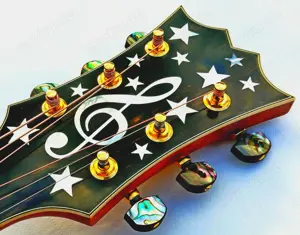 Westerngitarre wie Gibson SJ LTD Brazilian Rosewood + CITES