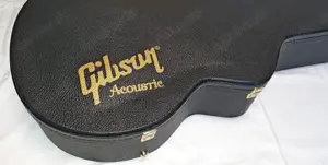 Gibson SJ 200 Case Gitarrenkoffer Old Stock Plüsch SCHWARZ
