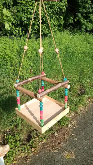 Vogelschaukel - Wühlschaukel für Sittiche
