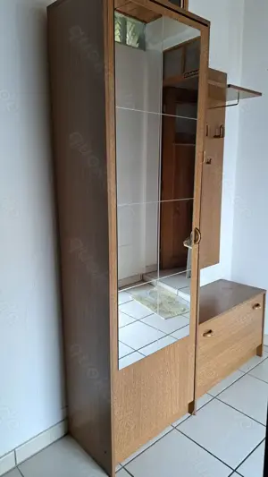 Garderobe 3-teilig Holz funiert