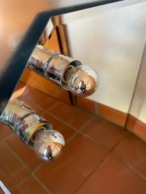 Spiegel mit Beleuchtung für's Gäste-WC  Bild 3