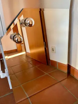 Spiegel mit Beleuchtung für's Gäste-WC  Bild 2