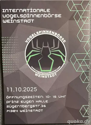 Vogelspinnenbörse Weinstadt