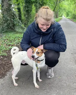 Rosco, z.Zt. in Ungarn, ist ein sportlicher und fröhlicher Hund