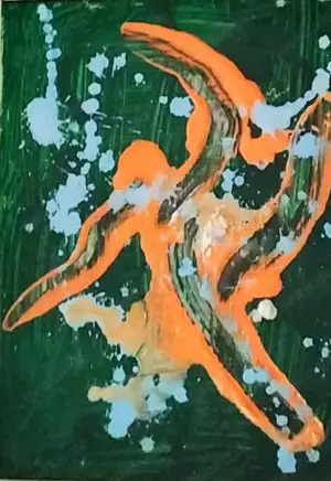 Acrylbild ein Unikat von Petra Ballach neu