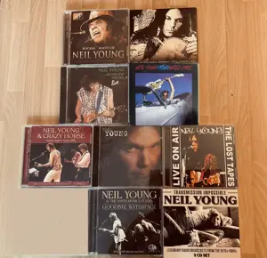Neil Young & Crazy Horse CD Konvolut 14 Disc auf 9 Alben 1970-1996 Live