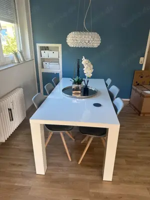 Essgruppe Esstisch mit 6 Stühlen