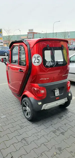 Kabinenroller E-Lizzy Premium 25km h Zulassung Bild 3