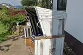 Guterhaltener Strandkorb Bild 2