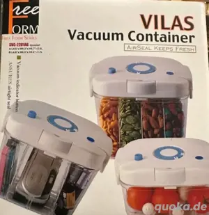 Vakuum Container , Aufbewahrungsbehälter