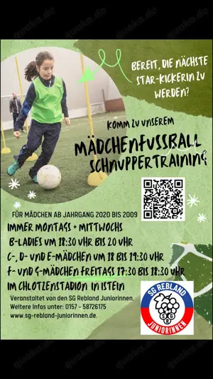 Mädchenfußball Spielerinnen gesucht