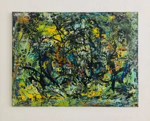 Acrylgemälde Abstrakt Unikat-Org.Einzelstück