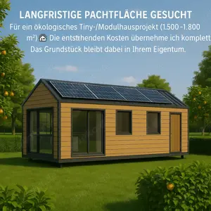 Suche Grundstück zur langfristigen Pacht