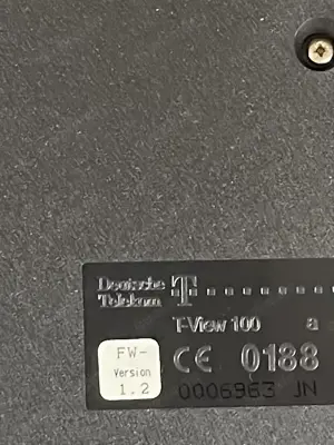 T-View 100 Bildtelefon ISDN Telefon schwarz Bild 3