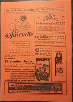 Zeitschriften von 1939,1940 Bild 4