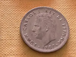 Münze Münzen Umlaufmünze Spanien 5 Pesetas 1982