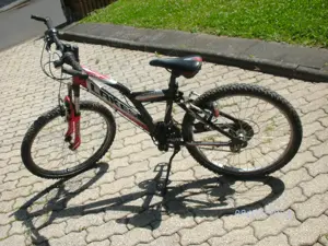 Verschiedene Fahrräder