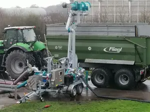 Gülle separieren mit dem Seppel   Seperator 
