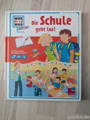 Was ist was Junior: Die Schule geht los! - Hardcoverbuch mit Klappen
