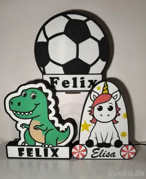 Personalisierte LED-Namensleuchte | Geschenk | Nachtlicht