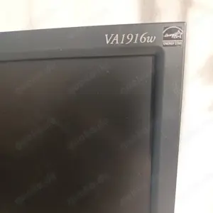 ViewSonic VA1916w-8 mit 19 Zoll LED Monitor-Schwar Bild 2