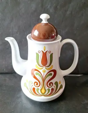 Bayreuther Waldsassen Porzellan Kaffeekanne Teekan