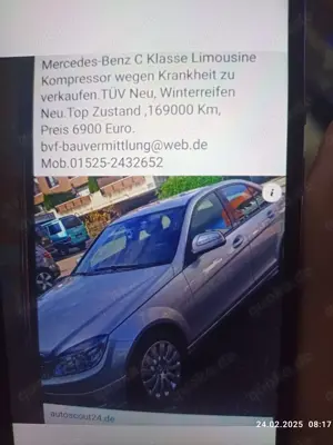 Mercedes Benz C Klasse Limousine Kompressor 