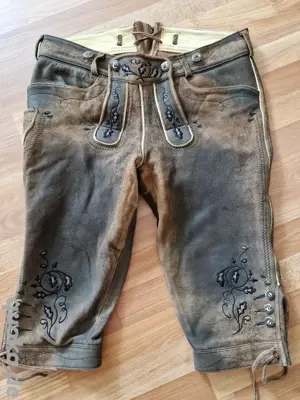 Lederhose Wildbock Gr. 50 von Spieth & Wensky