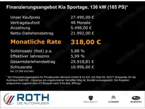 Kia Sportage 2.0 CRDI AWD Eco-Dynamics+ (48V M-H) Aut. Navi Kli Bild 4