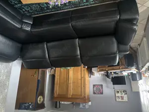 Echtes Ledersofa