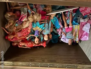 Barbies plus ganz viel Zubehör