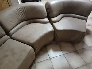 De Sede COSMOS sehr seltenes Ledersofa, Sitzgruppe 8-teilig  Bild 4