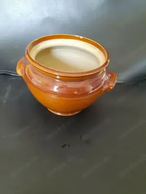 Keramik Blumen Übertopf Blumentopf - ca. 13cm hoch