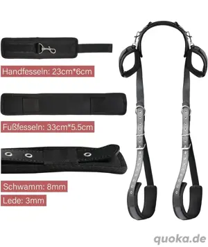 BDSM Sex Bondage Fesseln, Bondageset Bild 6