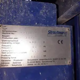 gebrauchte Strautmann Presse 1207