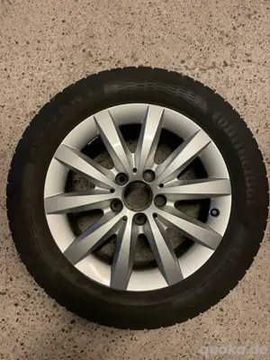 4 Original Mercedes-Benz 16 Zoll Alufelgen mit Bereifung A und B Klasse und andere Modelle. Bild 8
