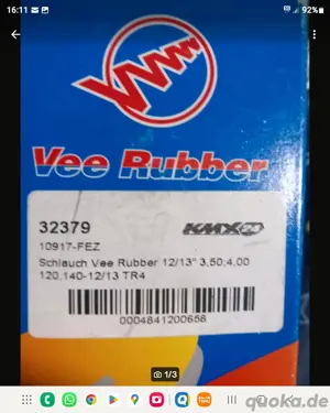 Roller schlauch 12 13 zoll Neu