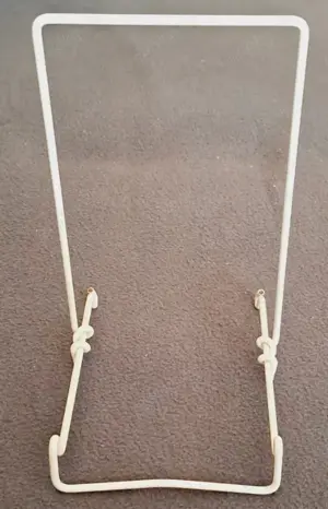 Dekorative handgefertigte Schale inklusive Ständer, kobaltblau mit Goldrand Bild 6