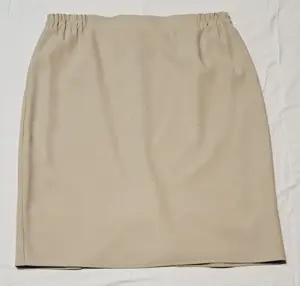 Damen-Kostüm, Kombination 3-teilig, Bluse, Top und Rock, Größe 23, beige Bild 5