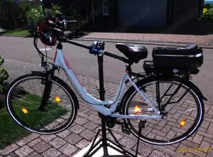 TELEFUNKEN E-BIKE RC 890 Multitalent 28 Zoll Citybike - weiß, 49cm;