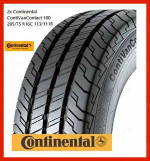 2x Continental 205 75 R16C 113 111R Mercedes Sprinter WohnMobil NEU