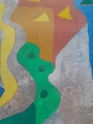 Aquarell auf Aquarellpapier, Mischtechnik