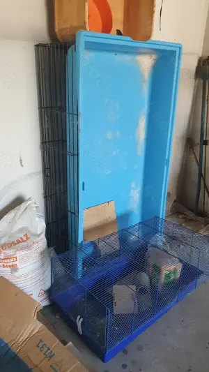 Haustierkäfig, kleiner für Maus Hamster, groß für Kaninchen