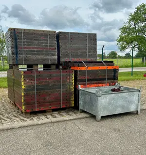 Paschal Schalung top Set Nr.2 komplett mit Ankermaterial - Gebrauchtschalung